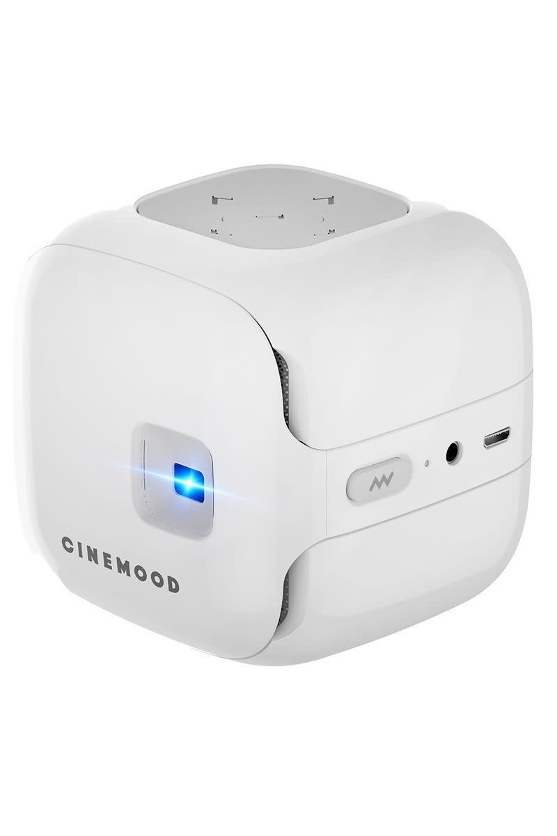 21) CINEMOOD Portable Movie Theater - Includes Educational Disney Content, Streams Netflix, Amazon Prime Videos and Youtube - Anytime, Anyplace