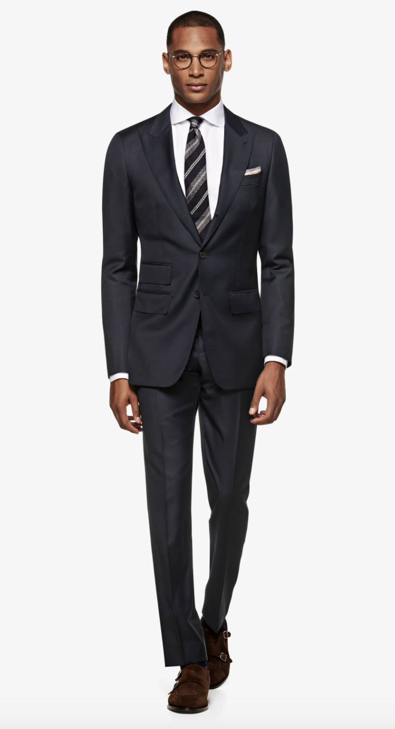 Navy Washington Suit