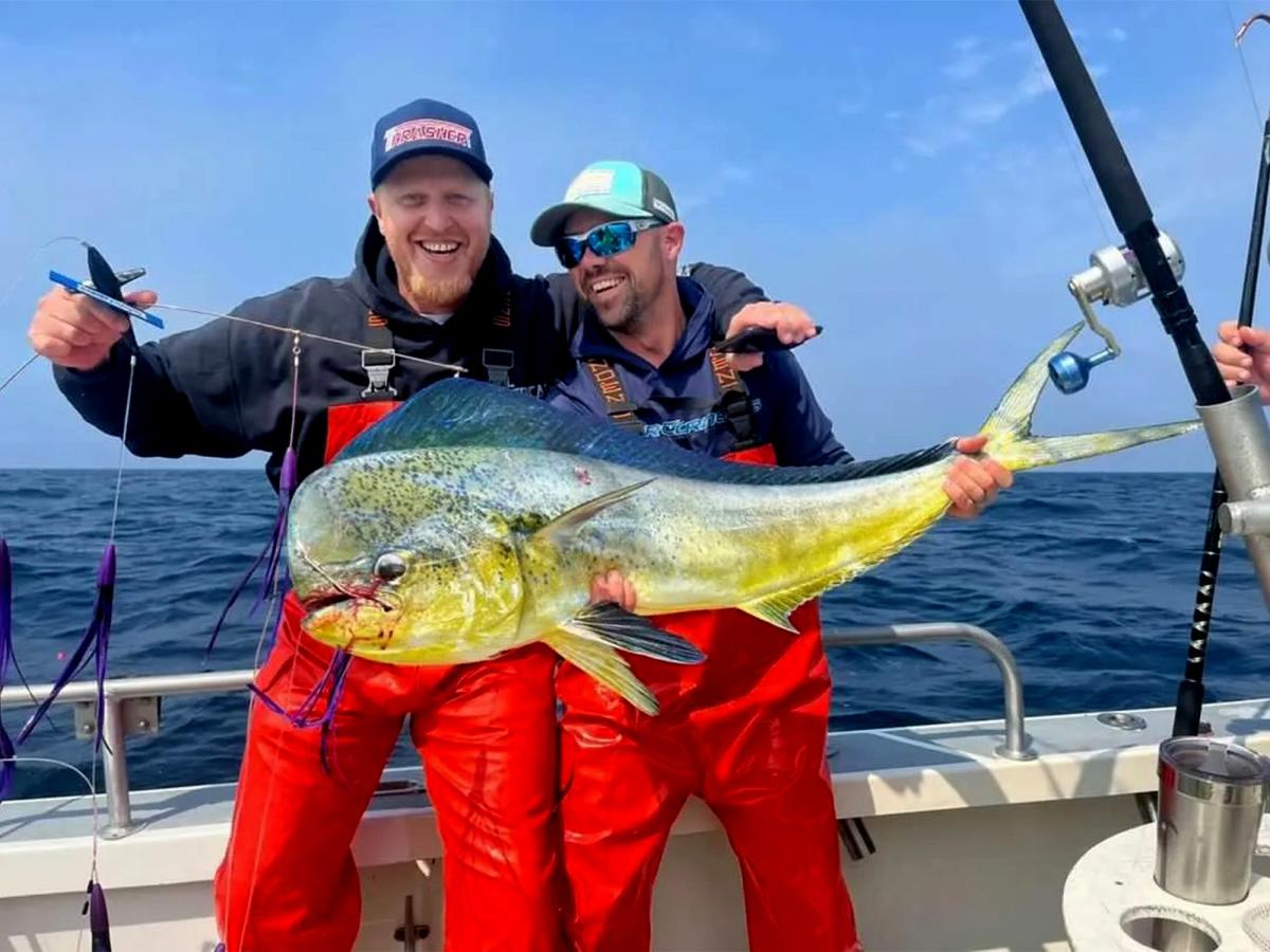 90lb #Dorado caught off the Central Pacific, out of Los Suenos