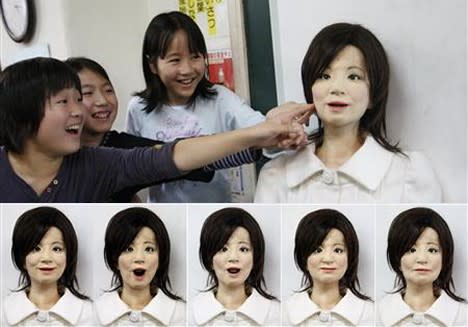 Saya humanoid robot teacher -- 