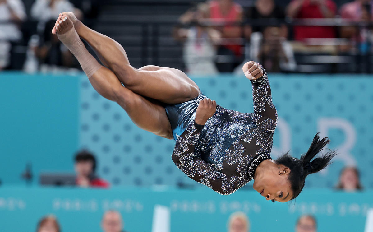 Paris Olympics: Simone Biles is and always has been tough - Yahoo Sports