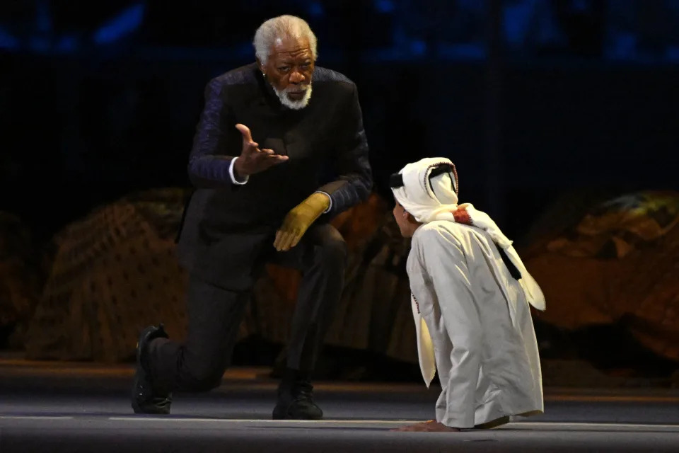 Morgan Freeman, the unquestionable actor who sent a message at the Qatar 2022 Inauguration