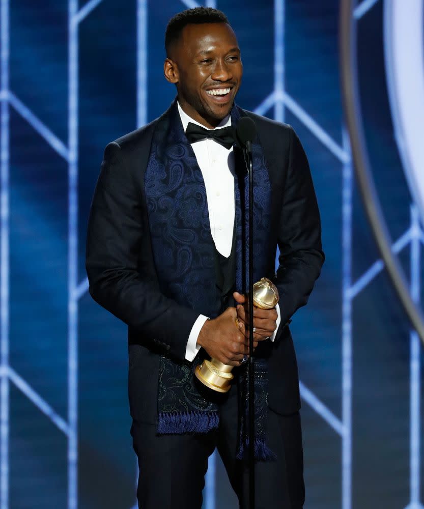 Mahershala Ali at the 2019 Golden Globe Awards | Paul Drinkwater/NBCUniversal