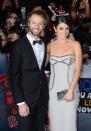 Singer Paul McDonald (L) and actress Nikki Reed arrive at the premiere of Summit Entertainment's "The Twilight Saga: Breaking Dawn Part 2" at Nokia Theatre L.A. Live on November 12, 2012 in Los Angeles, California. (Photo by Michael Buckner/Getty Images)