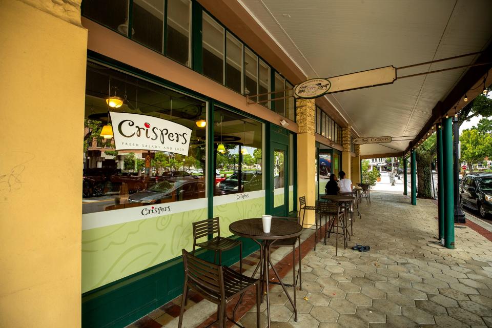 The Crispers downtown Lakeland location on Kentucky Avenue is one of just four restaurants remaining. Other stories were in South Lakeland, Winter Haven and Brandon. The chain had 36 restaurants at is height.