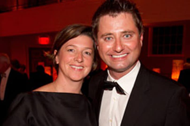 George Clarke and his ex wife Catriona Clarke