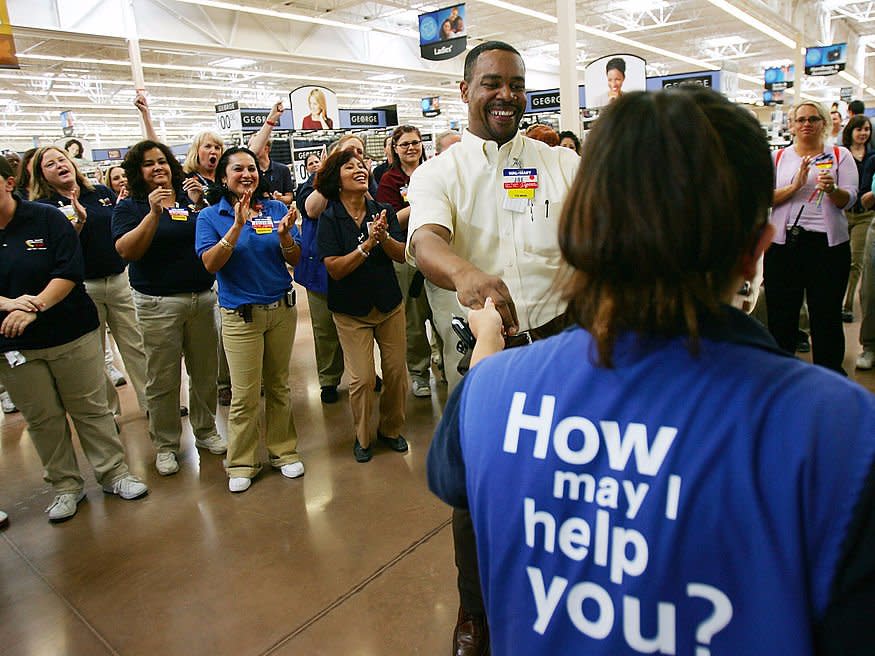 Walmart employees