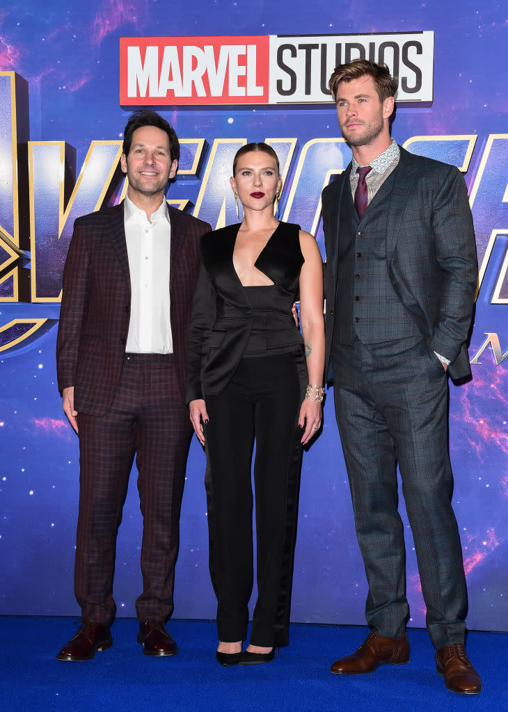 "Avengers: Endgame" stars Avengers: Endgame stars Paul Rudd, Scarlett Johansson and Chris Hemsworth would certainly approve of the latest routine from Walden Grove High School's PAC Dance Team. (Photo: Eamonn M. McCormack/Getty Images for Disney) Rudd, Scarlett Johansson and Chris Hemsworth would certainly approve of the latest routine from Walden Grove High School's PAC Dance Team. (Photo: Eamonn M. McCormack/Getty Images for Disney)