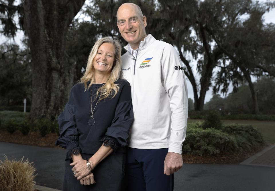 Jim and Tabitha Furyk will receive the Deane Beman Award on Wednesday during the First Coast Celebration of Golf Banquet at the Sawgrass Country Club.