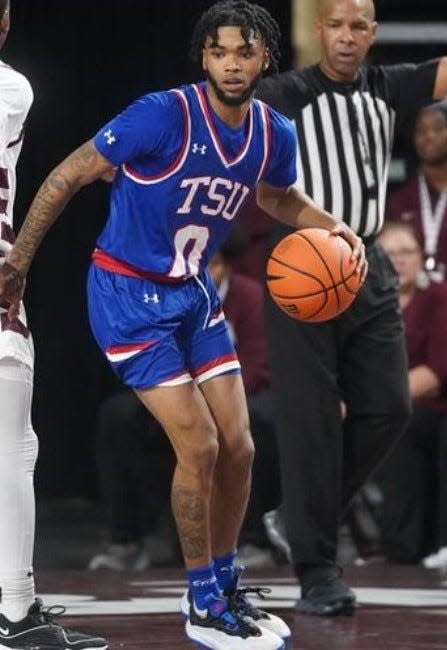 Tennessee State's Jaylen Jones was the OVC freshman of the week again this week.