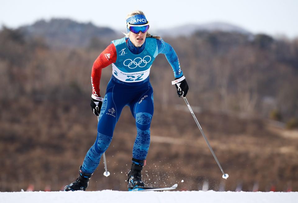 Dernier tour de piste pour Aurore Jean à PyeongChang. (Crédit Getty)