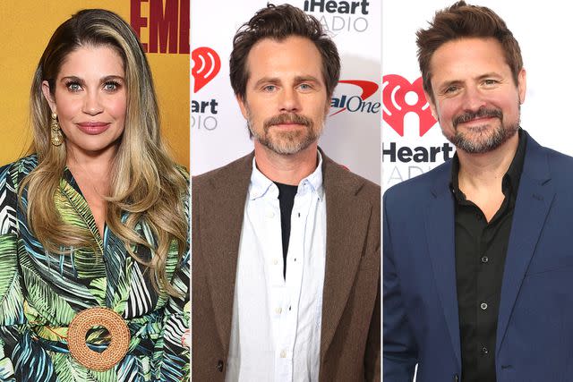 <p>Alberto E. Rodriguez/Getty Images; Greg Doherty/Getty Images; Tommaso Boddi/Getty Images</p> Danielle Fishel, Rider Strong and Will Friedle