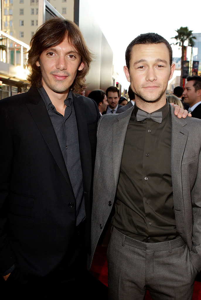 Inception LA premiere 2010 Lukas Haas Joseph Gordon Levitt