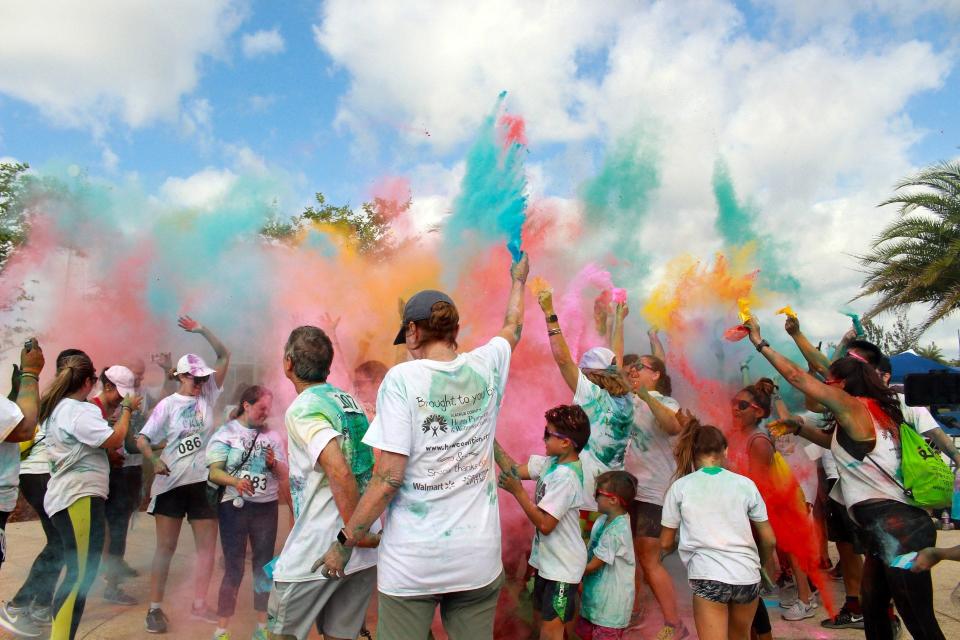 Alachua County Health Promotion and Wellness Coalition will host its 5th annual 5K Color Run on Sun. Sept. 24 at Depot Park. (Courtesy of HPW Coalition)
(Credit: Submitted photo)