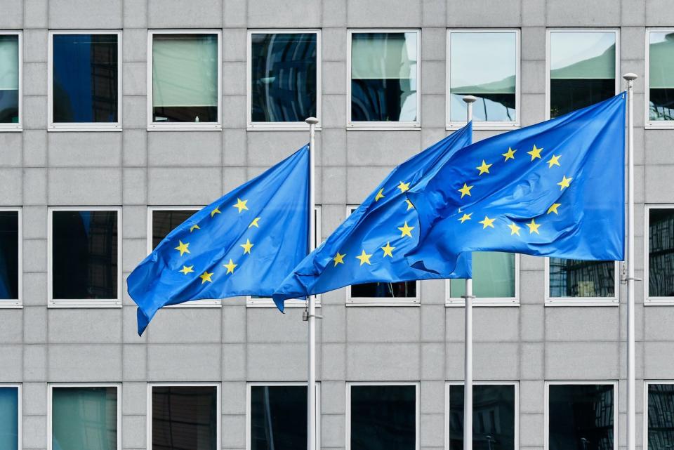 歐洲聯盟執行委員會主席范德賴恩前日在印度新德里舉行的會議上，雙方發表聯合聲明宣布，歐盟和印度已簽署協議，將成立一個貿易暨科技委員會，以加速雙方合作交流。   圖：翻攝自歐盟臉書（資料照）