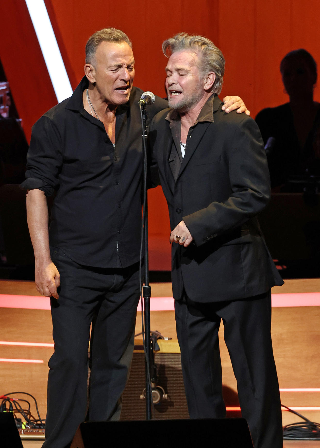 Bruce Springsteen Joins John Mellencamp to Play Pink Houses