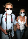<div class="caption-credit"> Photo by: Getty Images</div>In the event of decompression, Heidi and Spencer Pratt don't need oxygen masks. They wore their own while parading through Los Angeles International Airport in April 2009. Sigh. <br>