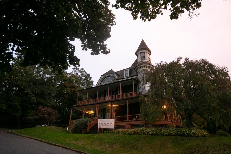 Exterior of the Strauss Mansion Museum. Members of New Jersey Paranormal Investigations visited the Strauss Mansion Museum sharing stories of unexplained paranormal incidents that have occurred at the residence in Atlantic Highlands.
