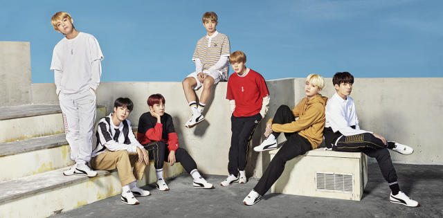 Mevrouw Stal Betrokken BTS becomes PUMA's latest global ambassador, releases special edition TURIN  sneakers!