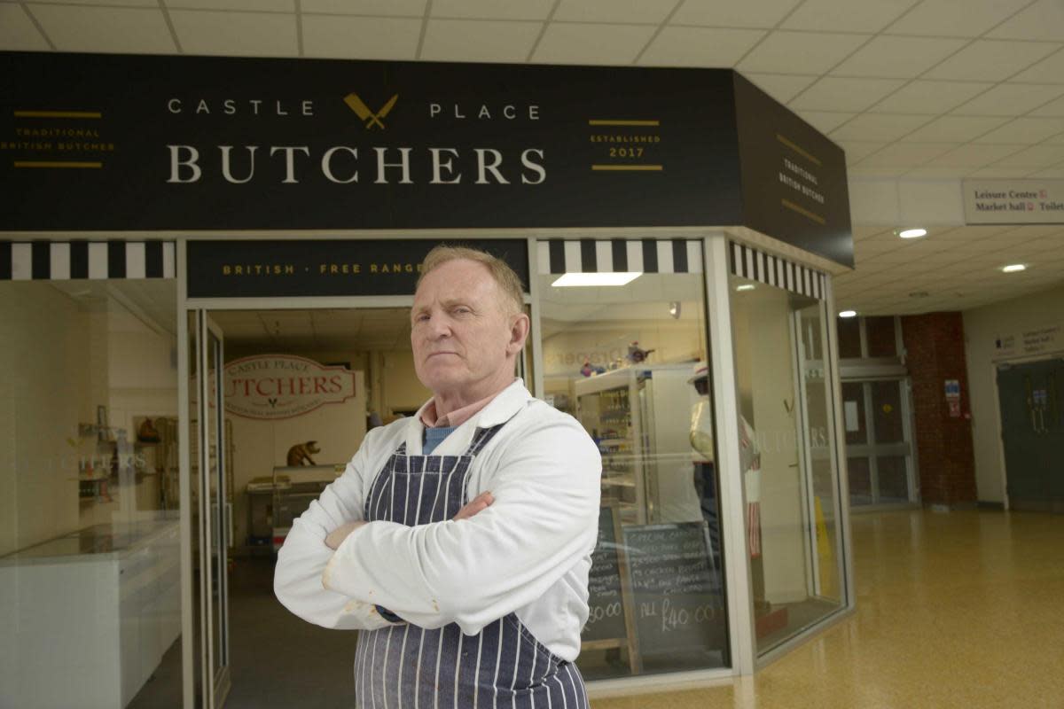 Trowbridge’s only butcher Paul McKinley is to close his shop in Castle Place <i>(Image: Trevor Porter)</i>