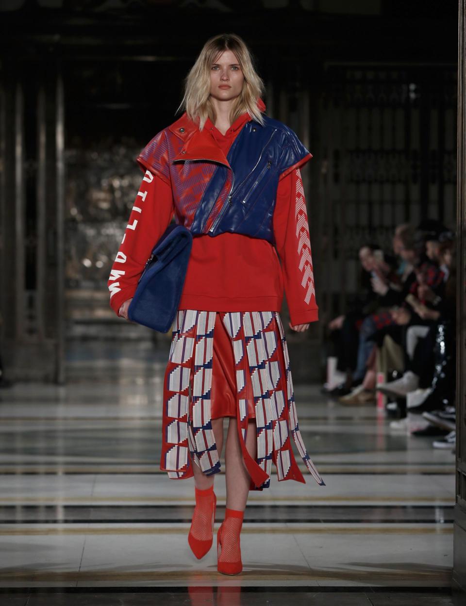 Merit Award Winner Katie Ann McGuigan shows at Fashion Scout during London Fashion Week in 2017 (Getty Images)