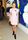 <p>at the opening of Dior's Lady Art pop-up boutique in L.A.</p>