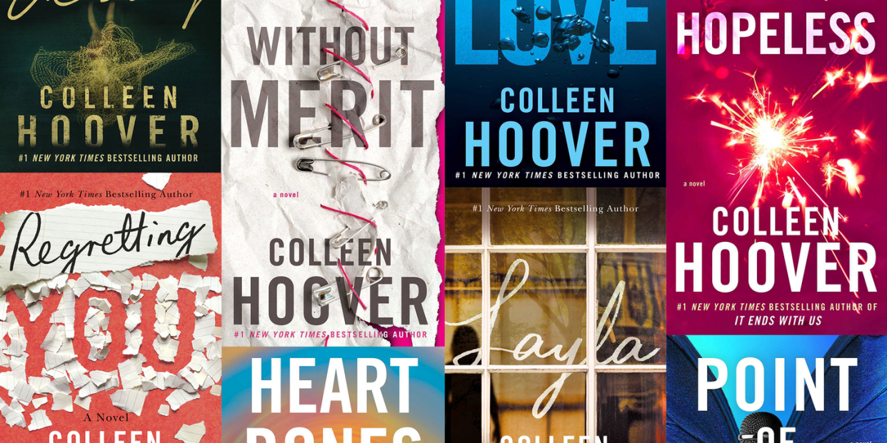 colleen hoover book covers