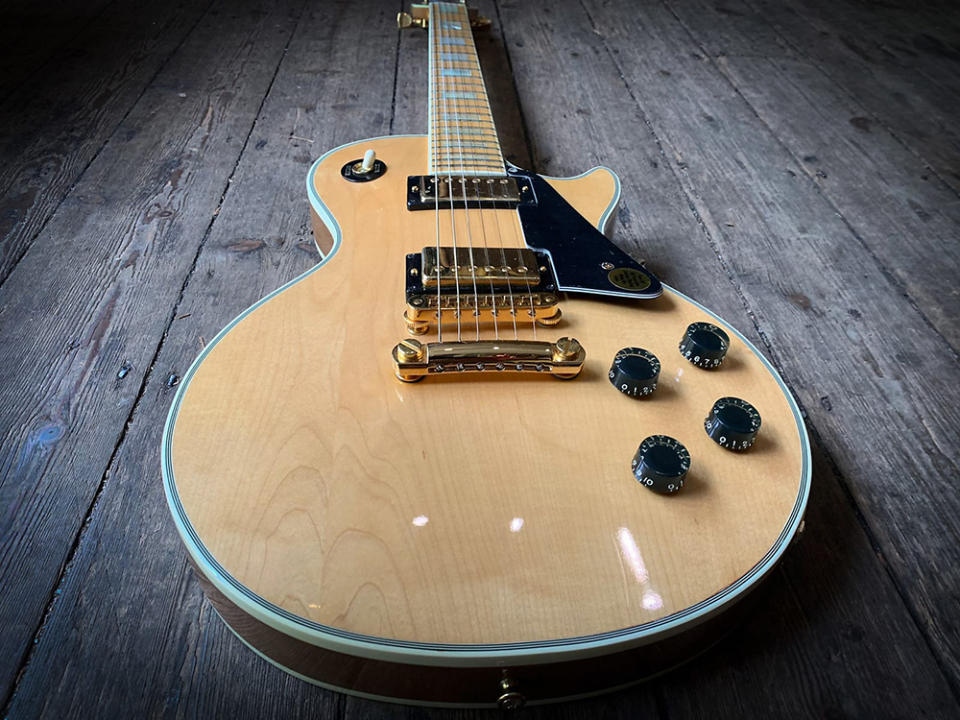 A Gibson Les Paul Custom 1981 owned by Les Paul