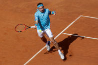 FILE PHOTO: Tennis - ATP World Tour Masters 1000 - Italian Open - Foro Italico, Rome, Italy - May 14, 2018 Ukraine's Alexandr Dolgopolov in action during his first round match against Serbia's Novak Djokovic REUTERS/Max Rossi