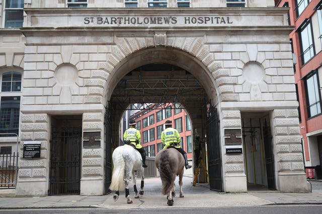 St Bartholomew’s Hospital in London