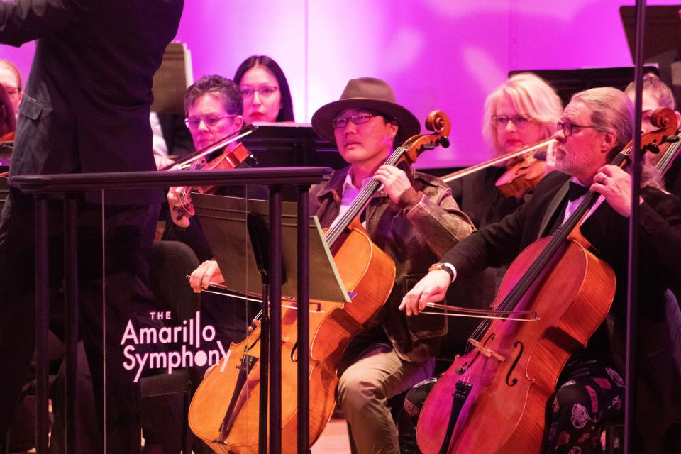 Musicians were encouraged to dress up for the Amarillo Symphony performance of "Star Wars and Beyond, An Evening of John Williams," celebrating theme songs from various movies at the Amarillo Civic Center.