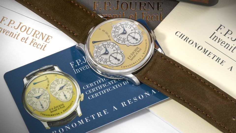 F.P. Journe Chronomètre à Résonance