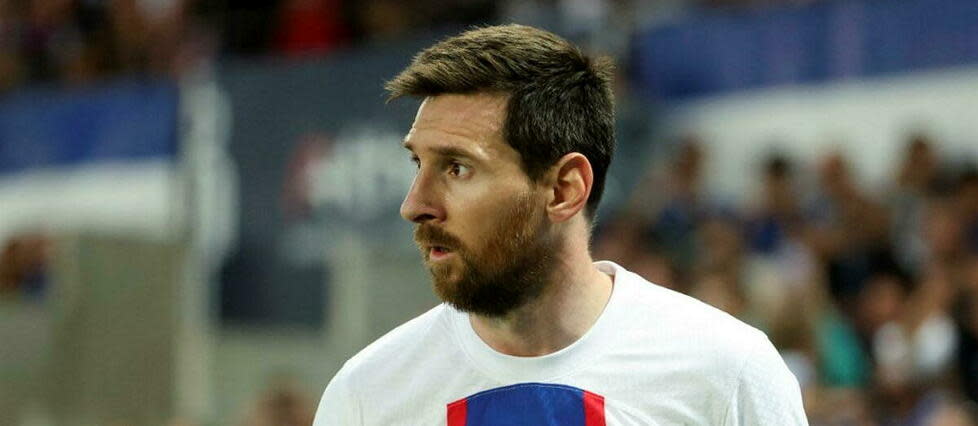 Lionel Messi quitte officiellement le PSG à la fin de la saison. Il jouait son dernier match ce samedi soir contre Clermont.  - Credit:JEAN CATUFFE / Jean Catuffe / DPPI via AFP