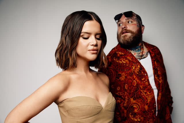 <p>Jesse Lendzion</p> Maren Morris and Teddy Swims