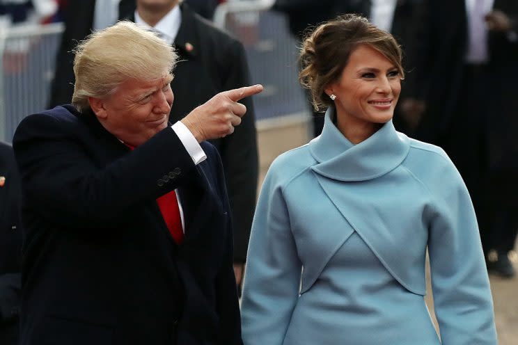 Donald and Melania Trump (Photo: Getty Images) 