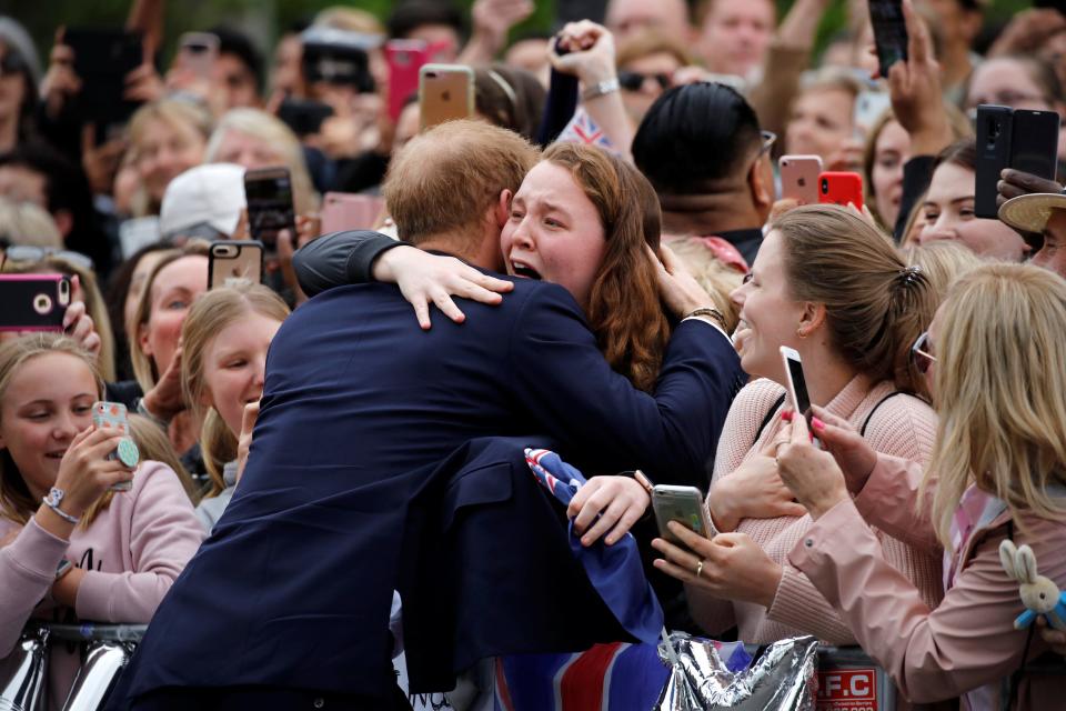 <p>The royal couple's third day on tour in Australia kicked off with a reception at Melbourne's Government House, the official residence of Governor of Victoria Linda Dessau. Harry and Meghan then went on to a social enterprise café-a coffee shop with a social justice bent-before visiting a primary school, and finished the day with a stop at South Melbourne Beach.</p>