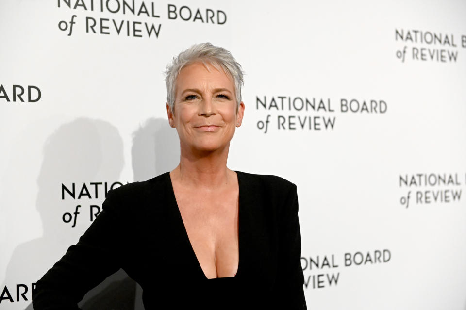 Jamie Lee Curtis (pictured in 2020) is marking her 22nd sobriety anniversary. (Photo: Mike Coppola/FilmMagic)