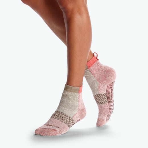 12) Women's Merino Wool Gripper House Socks