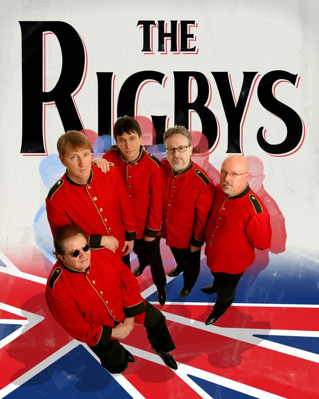 The Rigbys, a Beatles tribute band, will perform at the Mitchell Opera House.