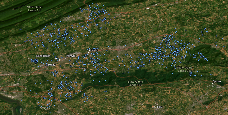 This tentative coverage map shows residents that Upward Broadband hopes to serve as a result of the funding.