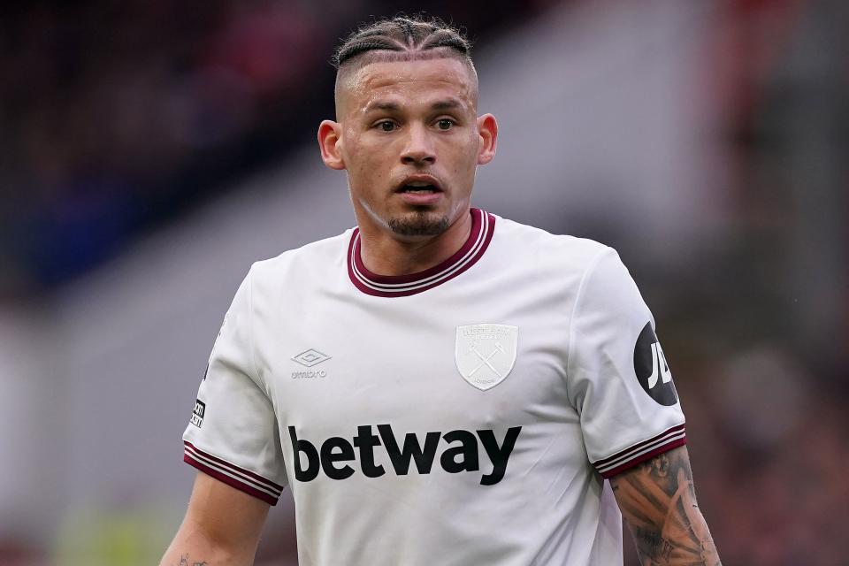 Kalvin Phillips joined West Ham on loan from Manchester City in January (Mike Egerton/PA) (PA Wire)