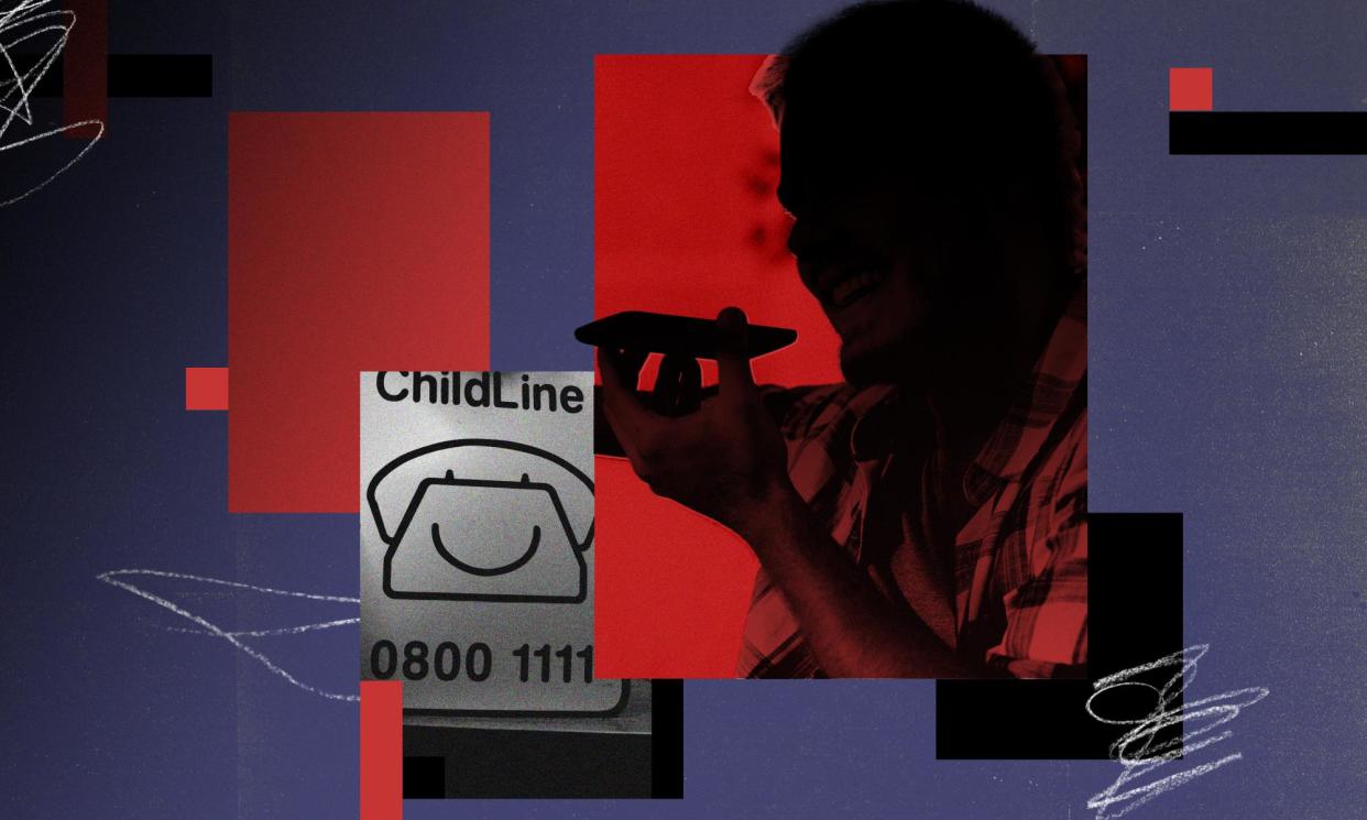 <span>One Childline worker said of the emotional impact of sextortion on young people: ‘They feel extremely foolish, they feel very embarrassed.’</span><span>Composite: Guardian Design/Alamy</span>