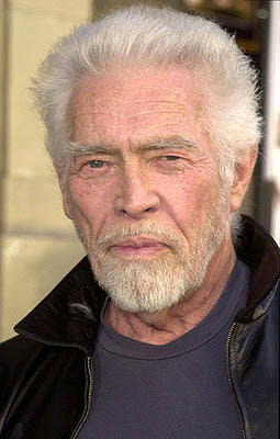 James Coburn at the Hollywood premiere of Snow Dogs