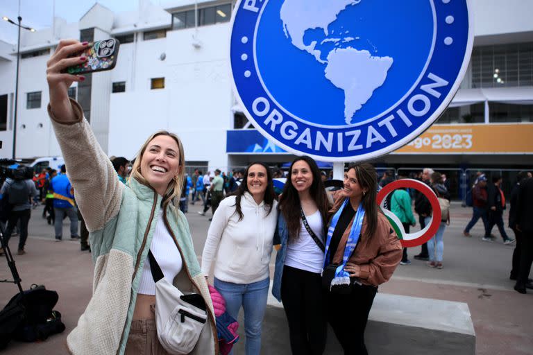 El público chileno se fue entusiasmando a medida que transcurrieron las jornadas