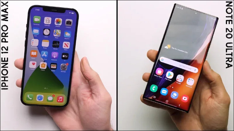 iPhone 12 Pro Max 對決 Galaxy Note 20 Ultra 跌落測試