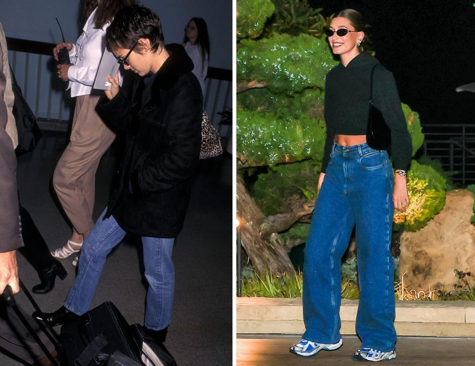 Hailey Bieber Has Been Dressing Just Like Old School Winona Ryder