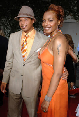 Terrence Dashon Howard and Nona Gaye at the Hollywood premiere of Paramount Classics' Hustle & Flow