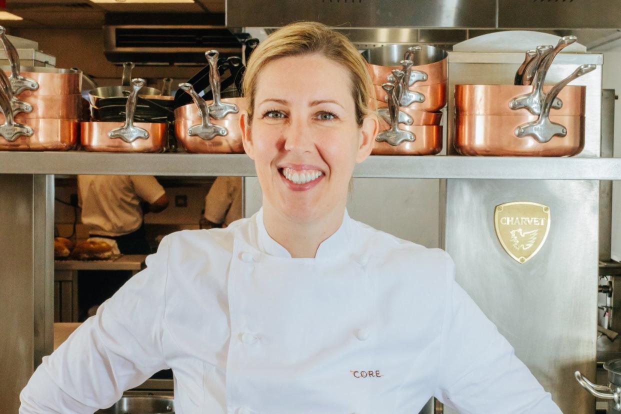 Clare Smyth was recently voted the world's best female chef: PUBLICTY PICTURE