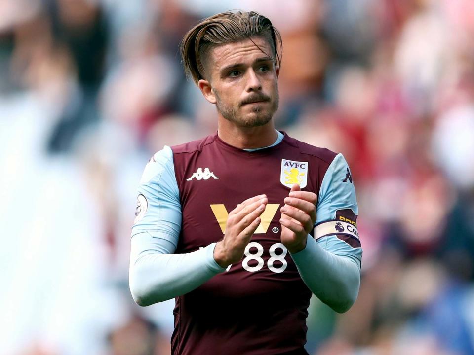 Aston Villa's Jack Grealish appears dejected: PA