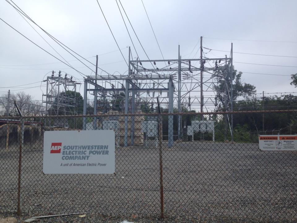 A SWEPCO substation.